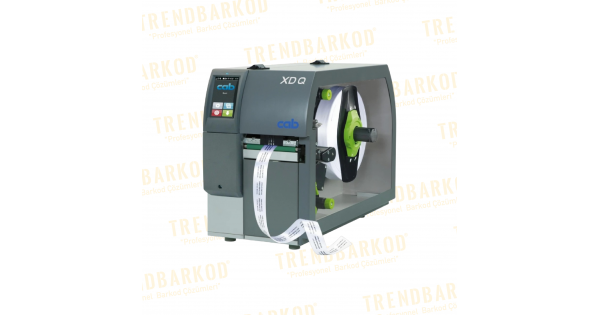 Cab XD Q Çift Taraflı Endüstriyel Barkod / Etiket Yazıcı 600 DPI